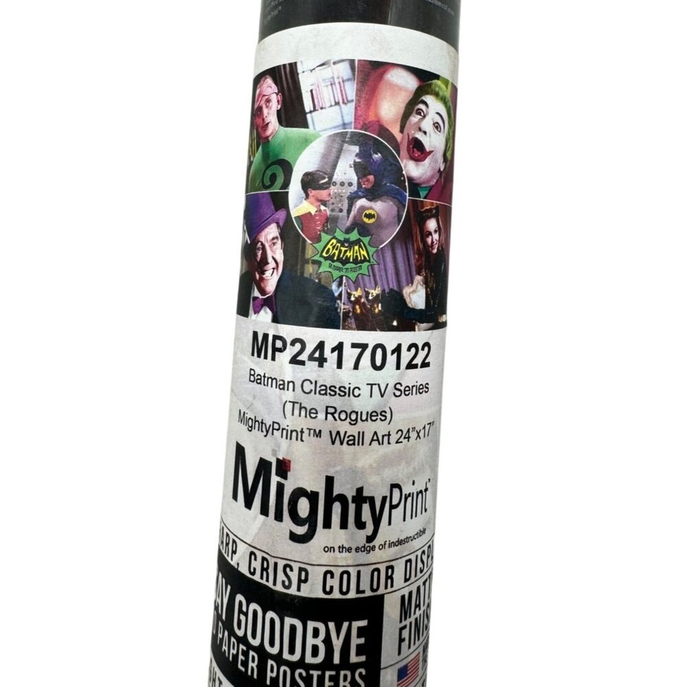 Batman Classic TV Series Rogues MightyPrint Wall Art 24"x17" color READ NEW